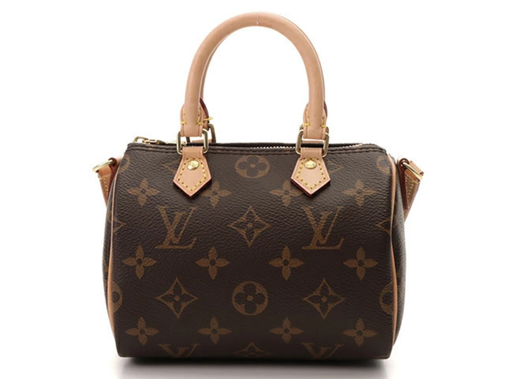 Louis Vuitton Speedy Monogram Leather Brown